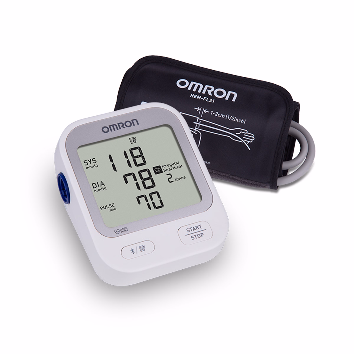 Omron Silver BP5255 upper-arm blood pressure monitor