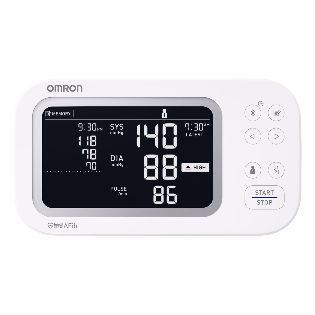 Omron Platinum BP5465 upper-arm blood pressure monitor