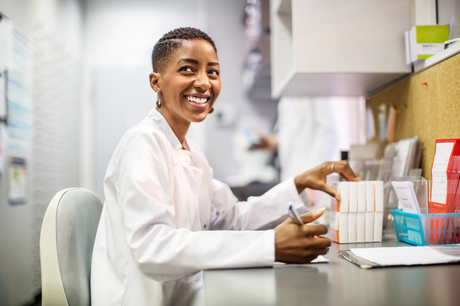 Smiling Pharmacist