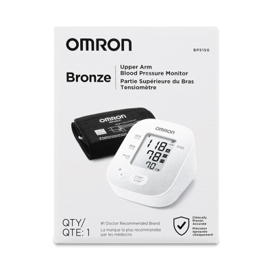 Bronze Upper Arm Blood Pressure Monitor | OMRON Healthcare - OMRON