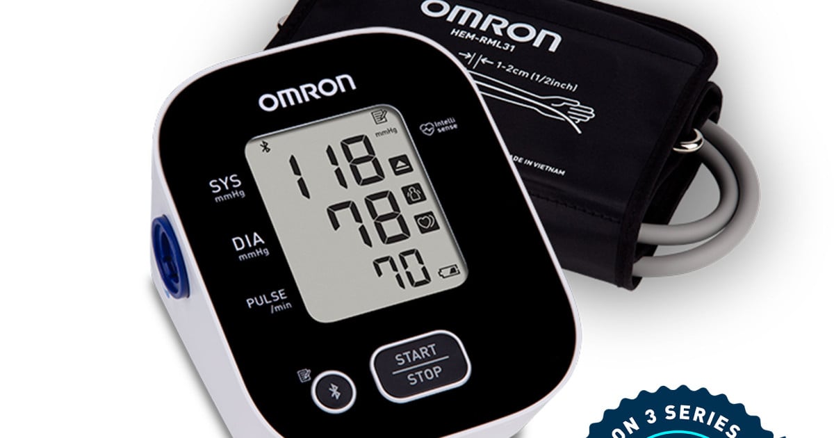 3 Series® Upper Arm Blood Pressure Monitor | OMRON Healthcare 