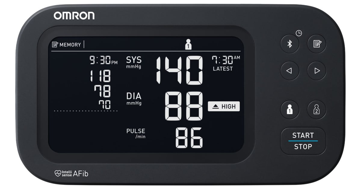Omron 10 Series® Upper Arm Blood Pressure Monitor