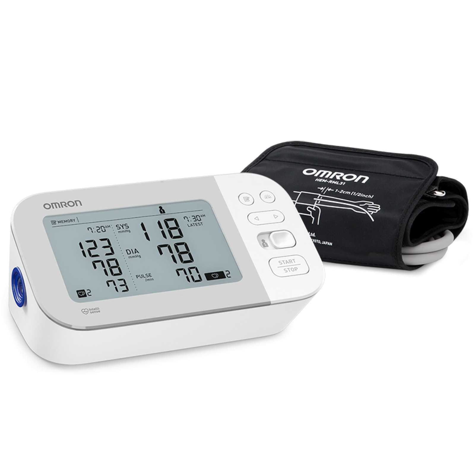 Blood Pressure Monitors Cuffs Monitor at Home Remotely OMRON OMRON Healthcare