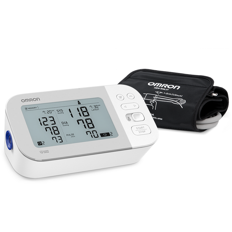 Gold Wireless Upper Arm Blood Pressure Monitor