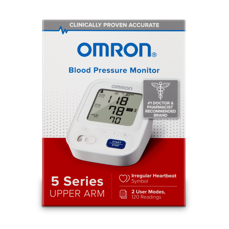 5 Series® Upper Arm Blood Pressure Monitor view 2