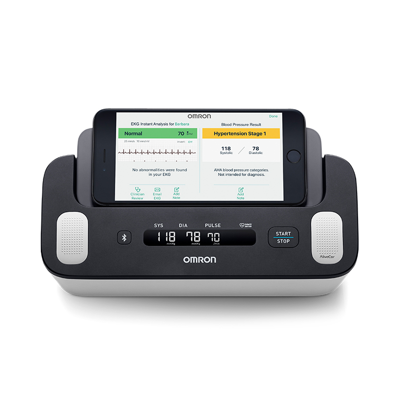 Complete™ Wireless Upper Arm Blood Pressure Monitor + EKG view 2