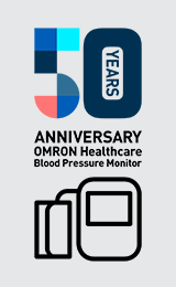 50 years Anniversary OMRON Healthcare Blood Pressure Monitor