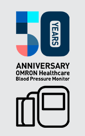 50 years Anniversary OMRON Healthcare Blood Pressure Monitor