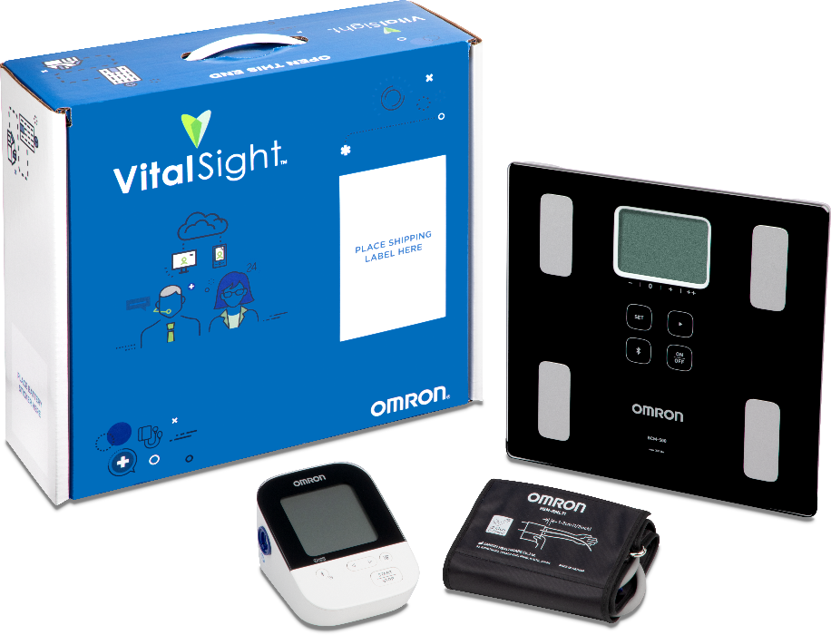 VitalSight Blood Pressure Monitors and Body Weight Scale